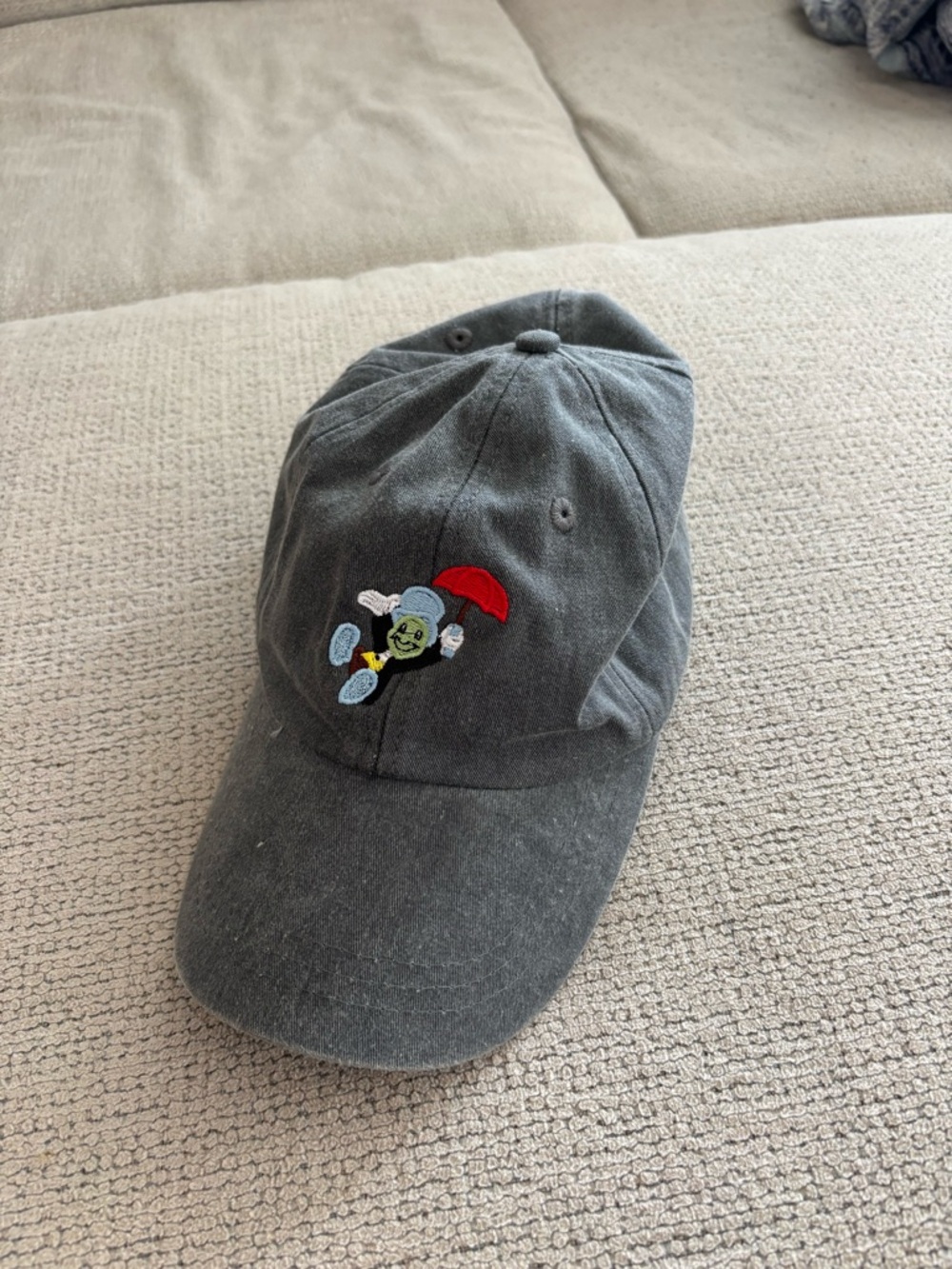 Jiminy cricket baseball hat!